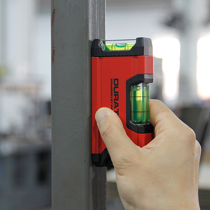 Преносимо нивелир от алуминиева сплав, ниво с дух, удебелен дизайн, удароустойчив