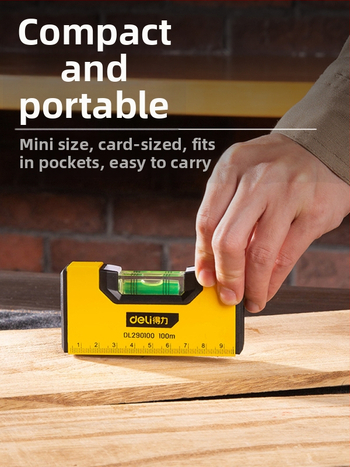 Магнитен нивелир с хоризонтална линейка, високопрецизен инструмент за дома