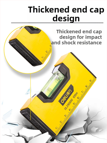 Магнитен нивелир с хоризонтална линейка, високопрецизен инструмент за дома