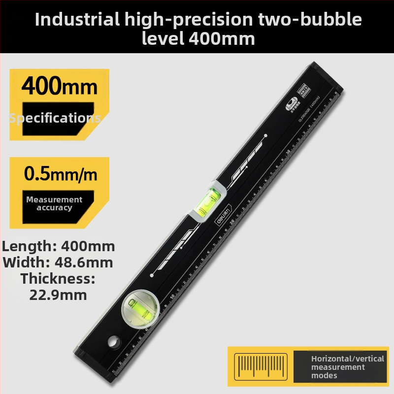 Магнитен нивелир с хоризонтална линейка, високопрецизен инструмент за дома