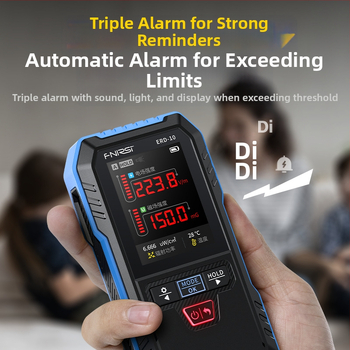 FNIRSI ERD-10 ανιχνευτής EMF με ειδοποίηση προσωπικής δόσης για οικιακές συσκευές