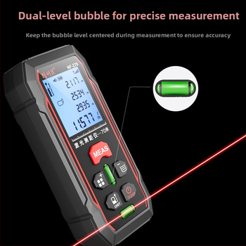 Precision rat NF-270 φορητός μετρητής απόστασης λέιζερ για εσωτερικές μετρήσεις