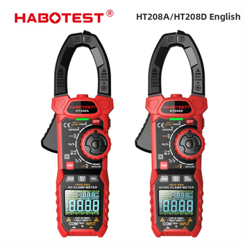 HT208D/HT208A клещов мултиметър, AC/DC ток 1000A, HABOTEST