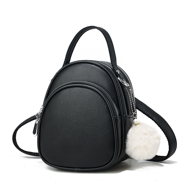 Üzleti ingázáshoz készült hátizsák, PU anyag, poliészter bélés, cipzáras nyitás, belső cipzáros rekesz