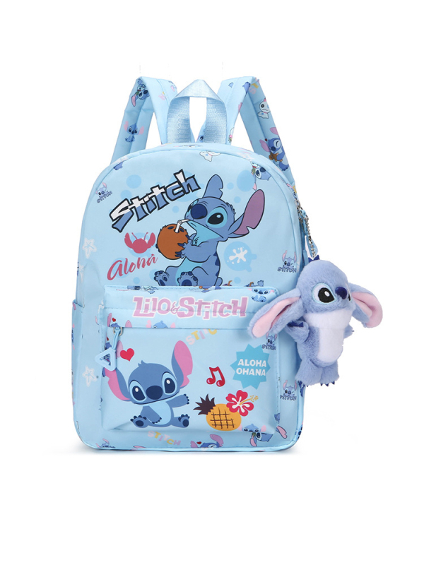 Stitch crtani ruksak, veliki kapacitet, lagan, najlon, vodootporan, otporan na habanje, naramenice s zračnim jastučićem