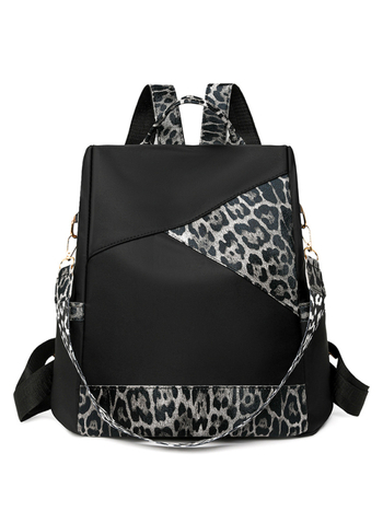 Hátizsák mindennapi használatra, nylon anyagból, poliészter bélés, cipzáras nyitás, rejtett belső zseb