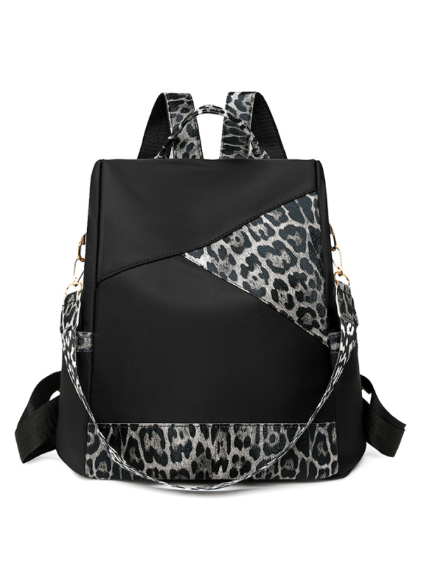 Hátizsák mindennapi használatra, nylon anyagból, poliészter bélés, cipzáras nyitás, rejtett belső zseb