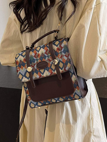 Crossbody táska, uniszex stílus, PU anyag, 2024 tavasz, belső szintetikus bőr bélés, fedett nyitás