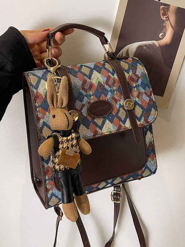 Crossbody táska, uniszex stílus, PU anyag, 2024 tavasz, belső szintetikus bőr bélés, fedett nyitás