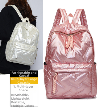 Unisex νάιλον σακίδιο με μεγάλη χωρητικότητα, αναπνέον, υπερ-ελαφρύ, προστασία της σπονδυλικής στήλης