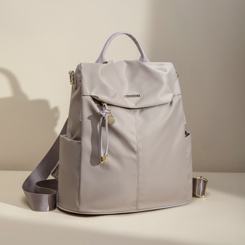 Női lopás elleni hátizsák Oxford-szövetből, cipzáras zárás, vízálló, belső cipzáras zseb, városi egyszerű stílus