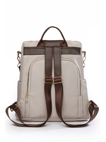 Γυναικείο σακίδιο πλάτης Louis Gustave από νάιλον, με φερμουάρ, εσωτερικός θήκη για κινητό, θήκη για ταυτότητα, λαμιναρισμένη θήκη με φερμουάρ και εσωτερικός διαχωριστής