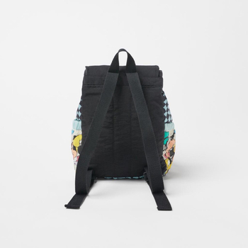 Nylon gyerek hátizsák Mickey Mouse dizájnnal, aranyos stílus, óvodásoknak, tavasz 2024