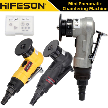 Мини пневматична ръчна машина за заобляне на ъгли, Sea Flying Shark, модел 45RC, мощност 45RC, предназначена за обработка на прави ъглови филета