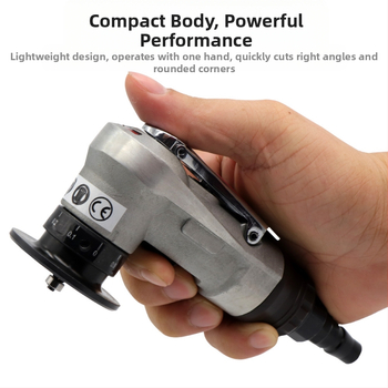 Мини пневматична ръчна машина за заобляне на ъгли, Sea Flying Shark, модел 45RC, мощност 45RC, предназначена за обработка на прави ъглови филета