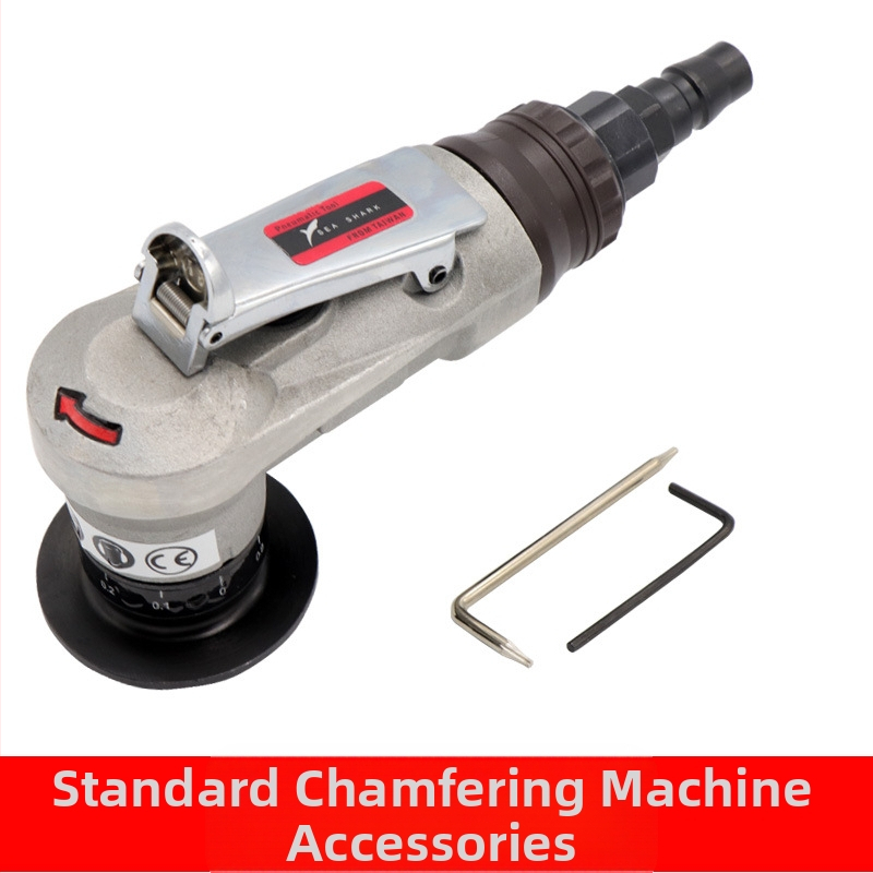 Мини пневматична ръчна машина за заобляне на ъгли, Sea Flying Shark, модел 45RC, мощност 45RC, предназначена за обработка на прави ъглови филета