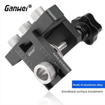 Дървообработващ тройно в едно позициониращ пробивател за жлебове, мини – Ganwei