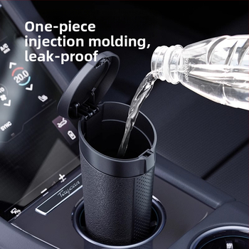 Κάδος απορριμμάτων αυτοκινήτου, φορητός ABS κάδος αποθήκευσης με σχήμα βαρελιού, αδιάβροχος και ανθεκτικός στην πίεση, δυνατότητα εκτύπωσης λογότυπου