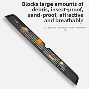 Tesla Model Y интегрирана мрежа против насекоми за въздушния вход на климатичната система – ABS, марка Yundi