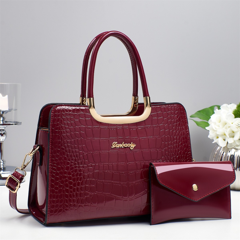 PU кожа кръстосана през рамо чанта за бизнес с монетник, хоризонтална квадратна форма, цип, вътрешни джобове (с цип, за мобилен телефон, за ID), марка Shichen, пролет 2025