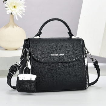 Omifei crossbody válltáska, PU anyag, vízszintes négyzet alak, mágneszár