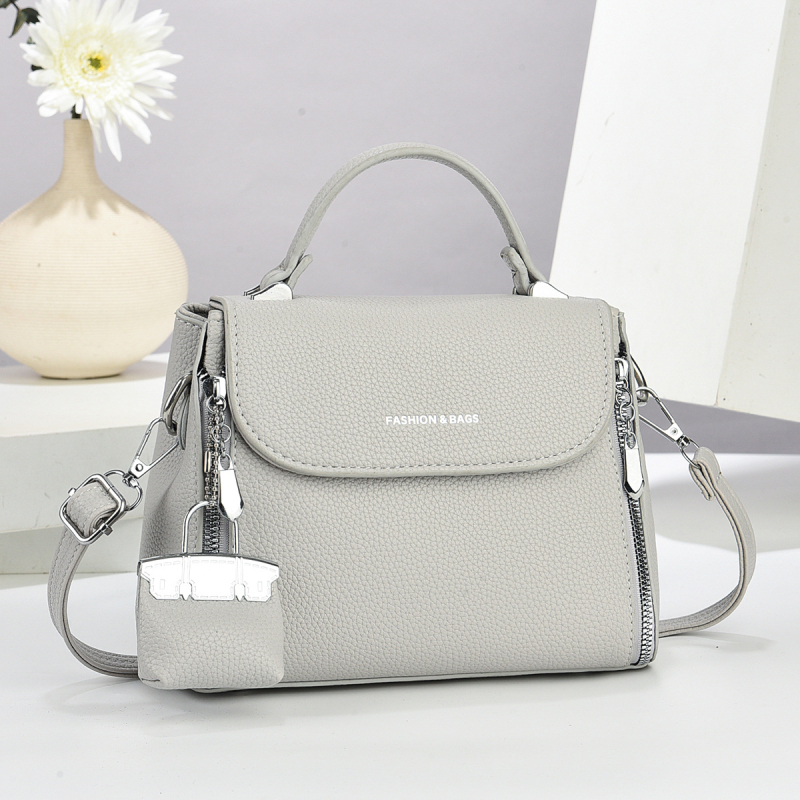 Omifei crossbody válltáska, PU anyag, vízszintes négyzet alak, mágneszár