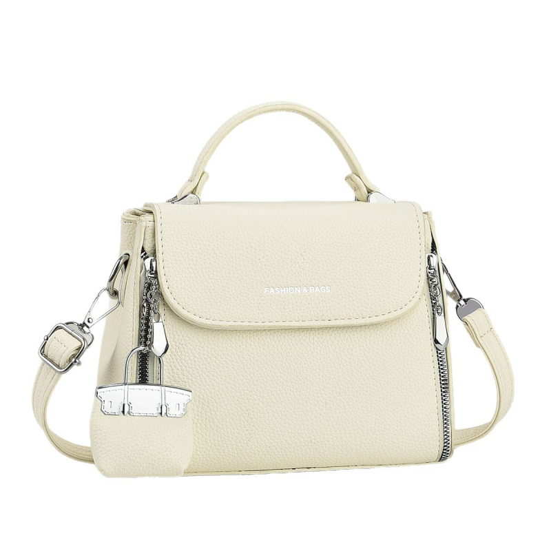 Omifei crossbody válltáska, PU anyag, vízszintes négyzet alak, mágneszár