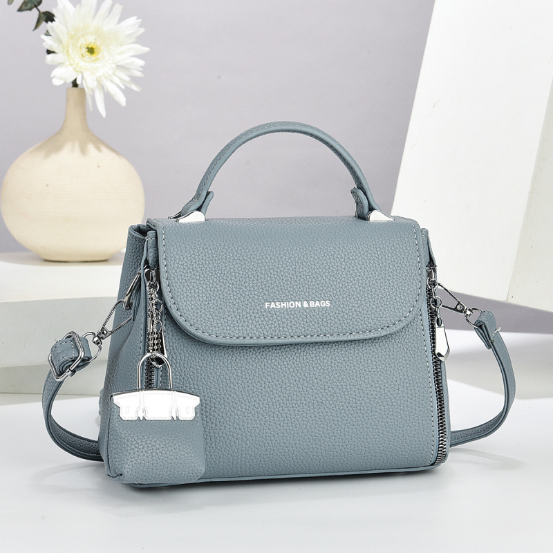 Omifei crossbody válltáska, PU anyag, vízszintes négyzet alak, mágneszár