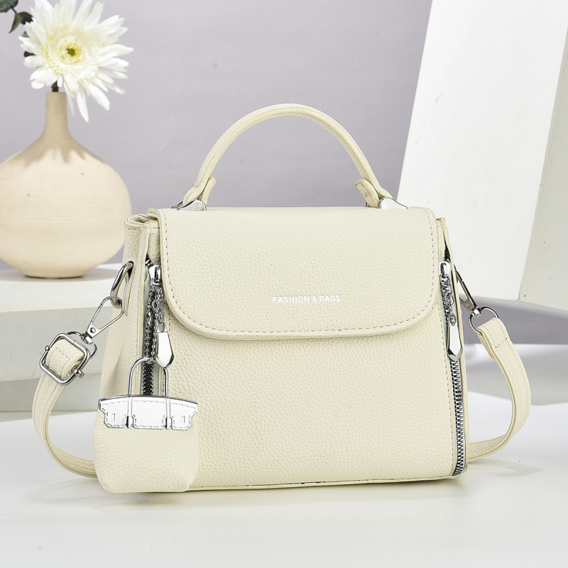 Omifei crossbody válltáska, PU anyag, vízszintes négyzet alak, mágneszár