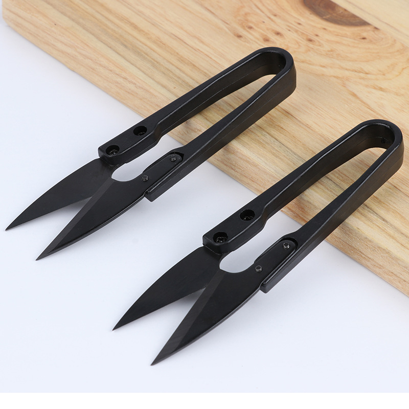 Eagle prekių siūlių žirklės – V tipo ašmenys, aukšto anglies plienas, TPR rankena, subtilus poliravimas