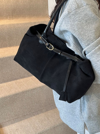 Дамска чанта PU, урбан стил, хоризонтална квадратна форма, магнитно закопчаване, вътрешна част с цип