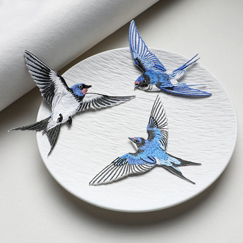 Lyginamas išsiuvinėtas pleistras — medžiaga: rayon, skirta drabužiams, Rainbow embroidery