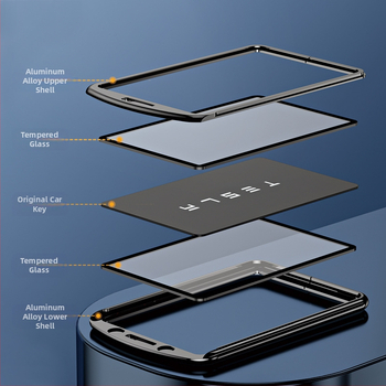 Θήκη κελύφους κλειδιού για M9, 2024 M7 Ultra και S9 — κράμα αλουμινίου, πολυτελής σχεδίαση, παραμετροποιήσιμη επεξεργασία