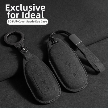 Klahviümbris Ideal L7/L8/L9 Max ja Ideal One jaoks — suede, lihtne stiil, koos kaitse nööri klambriga