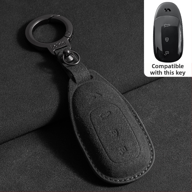 Klahviümbris Ideal L7/L8/L9 Max ja Ideal One jaoks — suede, lihtne stiil, koos kaitse nööri klambriga