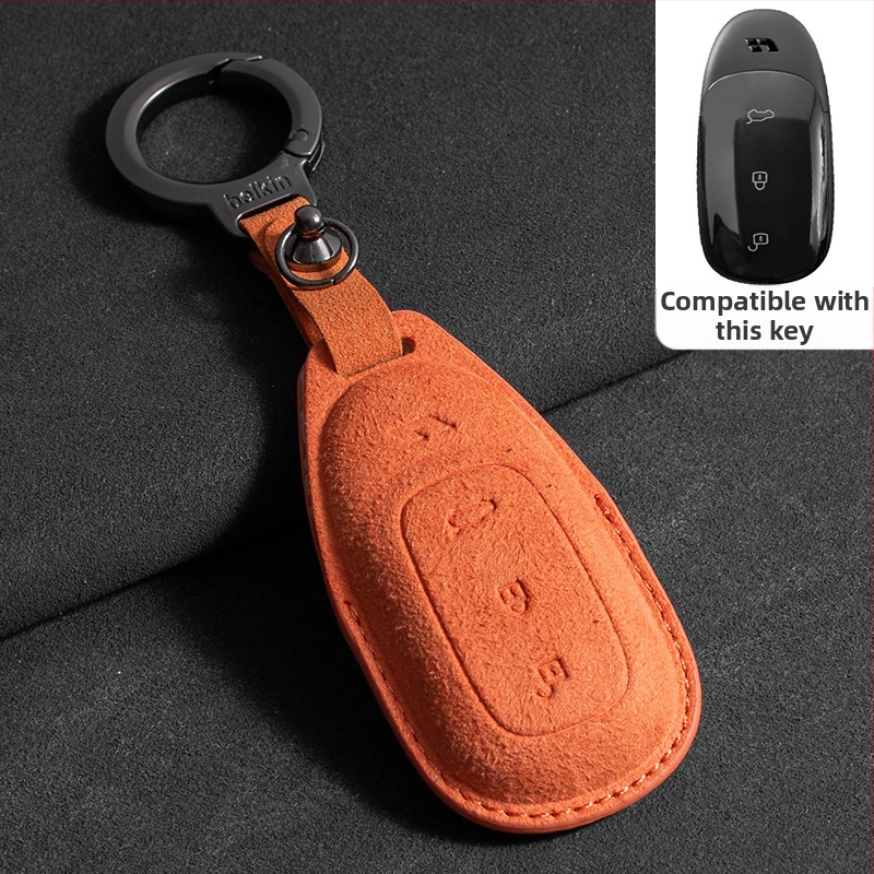 Klahviümbris Ideal L7/L8/L9 Max ja Ideal One jaoks — suede, lihtne stiil, koos kaitse nööri klambriga