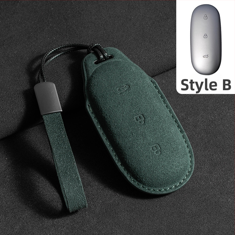 Klahviümbris Ideal L7/L8/L9 Max ja Ideal One jaoks — suede, lihtne stiil, koos kaitse nööri klambriga