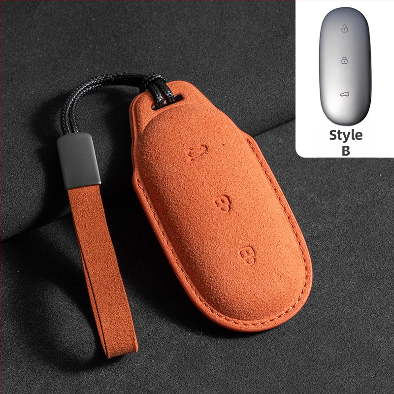 Klahviümbris Ideal L7/L8/L9 Max ja Ideal One jaoks — suede, lihtne stiil, koos kaitse nööri klambriga