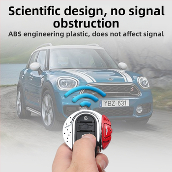 BMW Mini Countryman raktų gaubtelis – F series Caliper Key shell, PU medžiaga, stilius trend, licencijuota privataus prekės ženklo etiketė