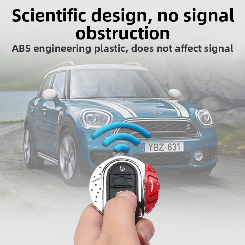 Кейс за ключ BMW Mini Countryman – F серия Caliper Key shell, PU материал, стил тренд, лицензиран частен етикет