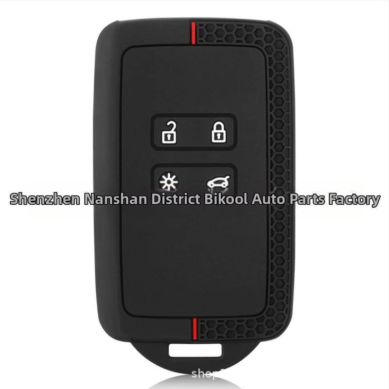 Силиконов калъф за ключ Renault Koleos 2022 с пчелна шарка