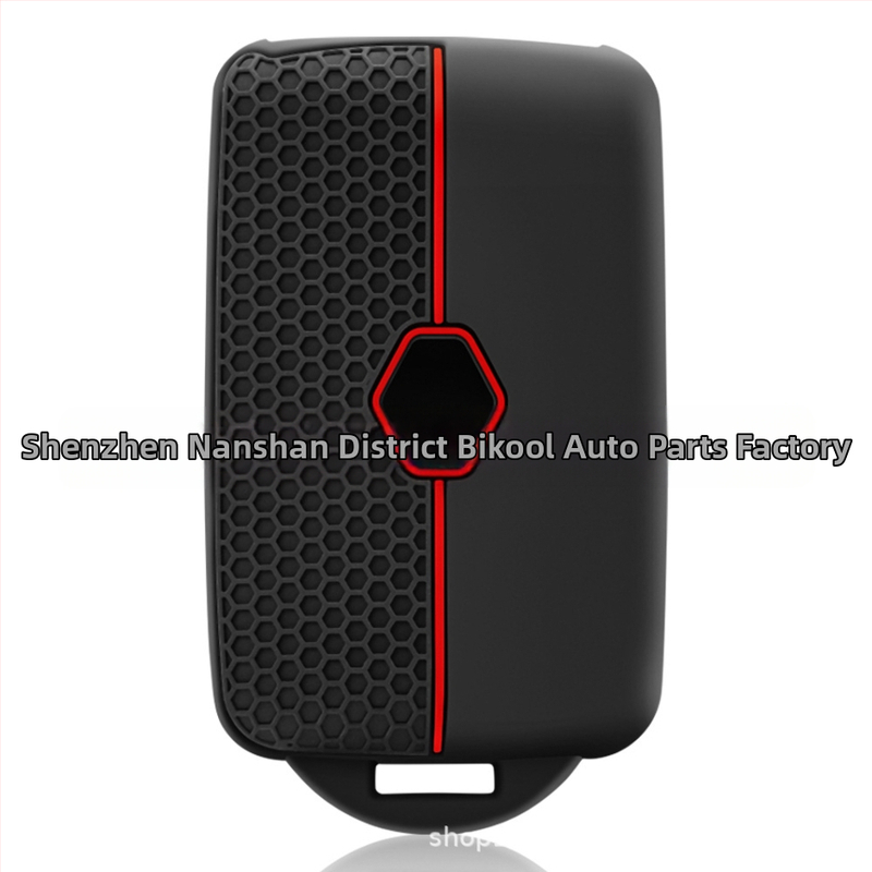 Силиконов калъф за ключ Renault Koleos 2022 с пчелна шарка