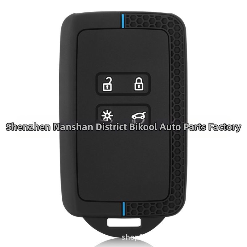 Силиконов калъф за ключ Renault Koleos 2022 с пчелна шарка