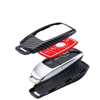 Κάλυμμα κλειδιού Mercedes-Benz – ανθρακονήματα, απλό στυλ, μάρκα: Άλλο