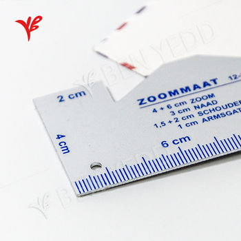 BEN YEDD всичко‑в‑едно алуминиева шивашка линейка с метрична скала