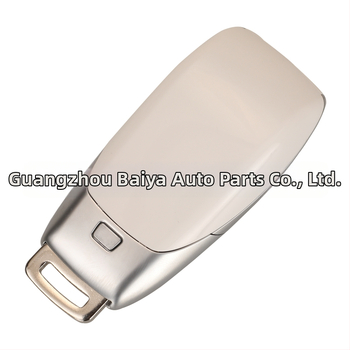 Mercedes-Benz E300L/S320 atslēgas korpuss (3 taustiņi) no plastmasas; atslēgas asmens: vara + plastmasa; svars 47 g