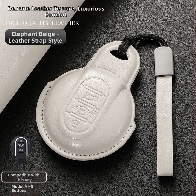 YESFOSO MINI raktų dangtelis Countryman/JCW/Clubman – Cortex, paprastas stilius, pritaikomas apdorojimas, licencijuotas privatus ženklas