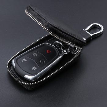 Ādas automobiļu atslēgu maciņš, modelis T0323, teļu āda, universāls, vienkāršs stils