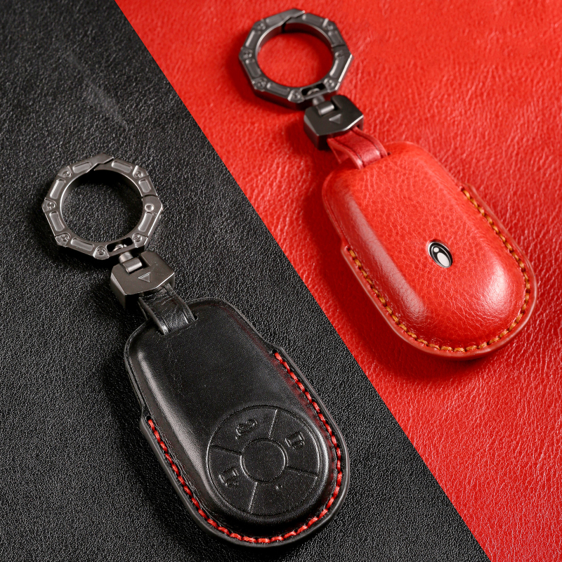 Hallmo raktų dėkliukas Euler Good Cat (2022) – suderinamas su GT, Great Wall Ballet Cat ir Lightning Cat; medžiaga: karvių oda; retro stilius; neindividualizuojama