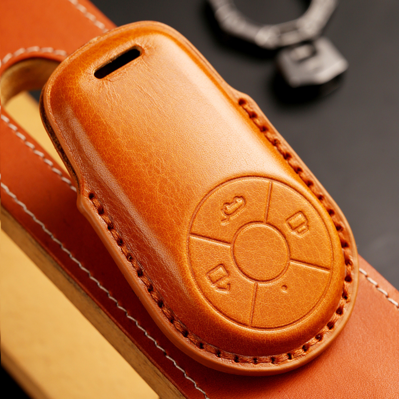 Hallmo raktų dėkliukas Euler Good Cat (2022) – suderinamas su GT, Great Wall Ballet Cat ir Lightning Cat; medžiaga: karvių oda; retro stilius; neindividualizuojama